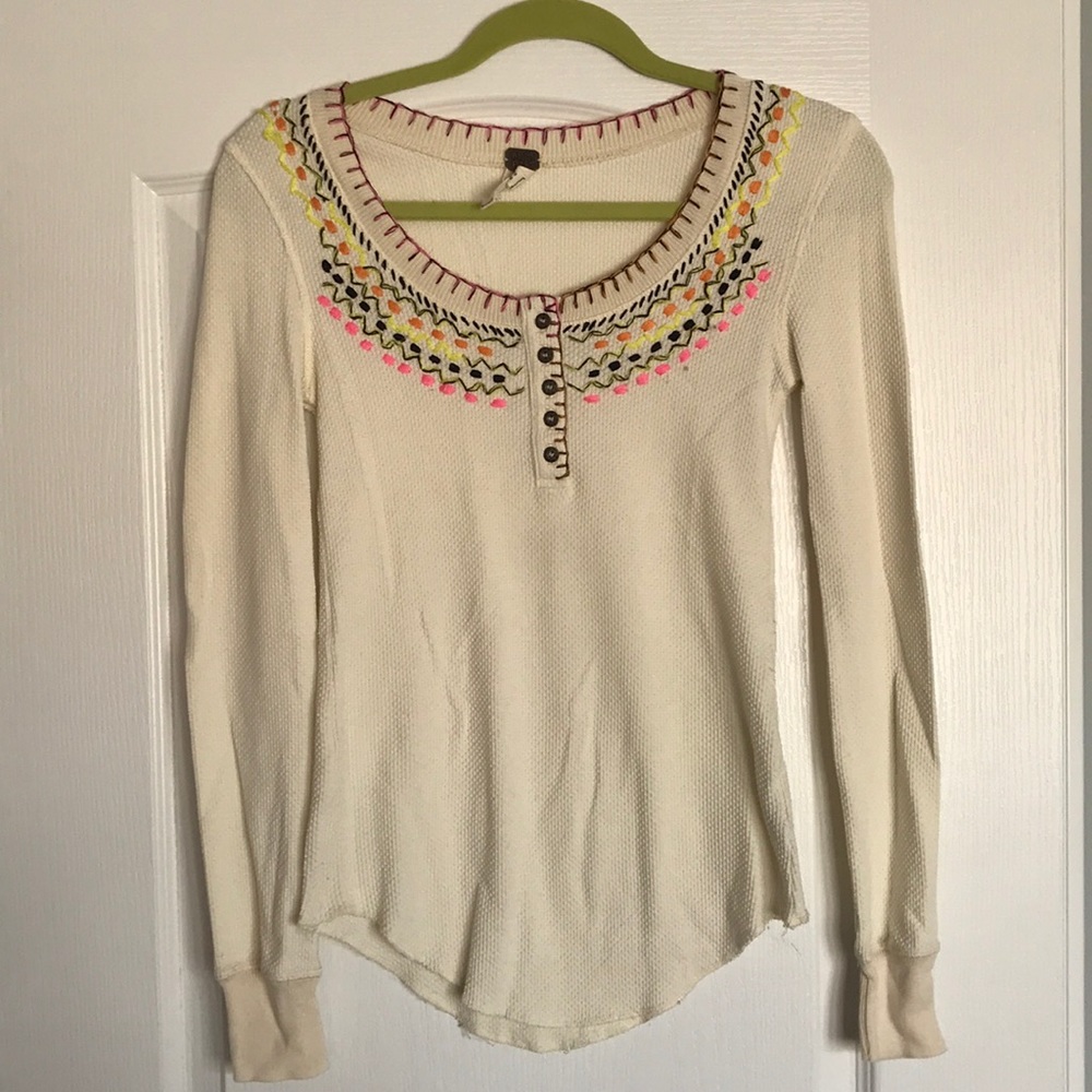 Free people long sleeve top
